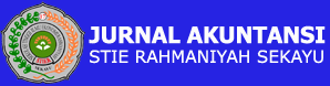 Jurnal Ilmiah Akuntansi Rahmaniyah